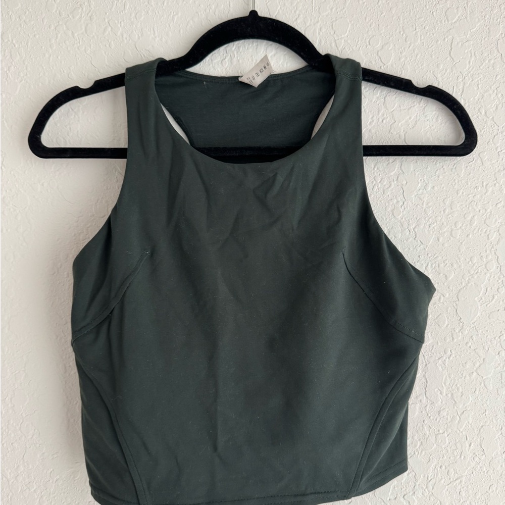 LuluLemon Align - Women's Dark Green Sports Bra Top